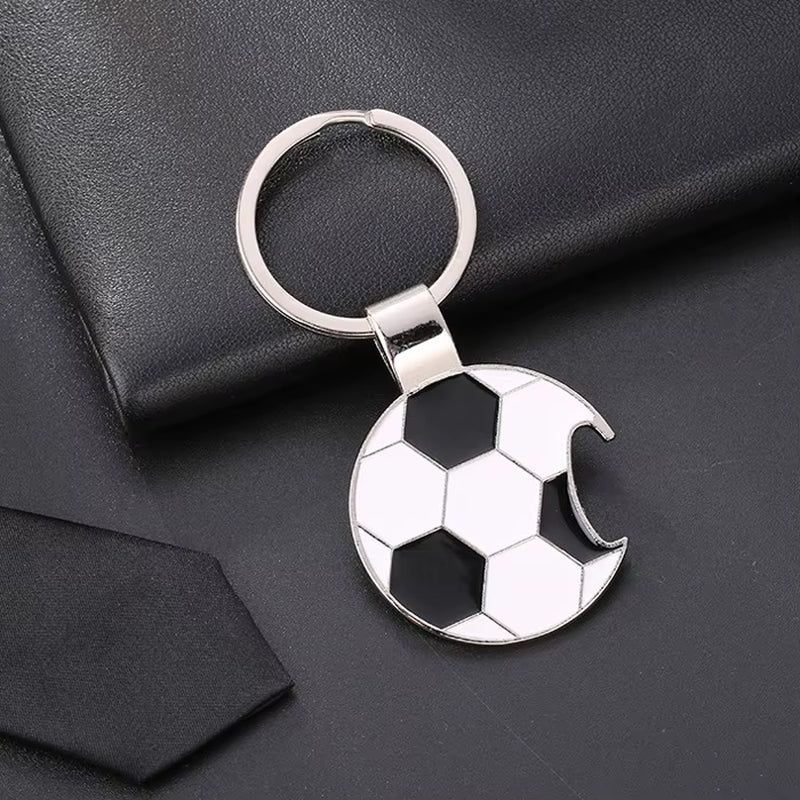 Fashion Football Metal Keychain Men Gift Key Chain Soccer Shoes and Football Car Key Ring Gift Party Keychains Jewelry